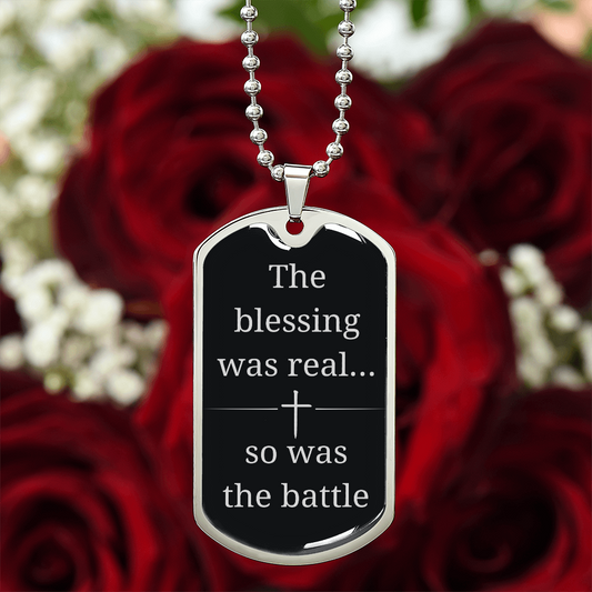 Inspirational Words | Dog Tag