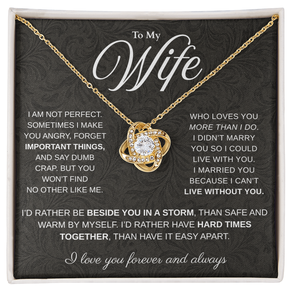 To My Wife from Husband | Love Knot