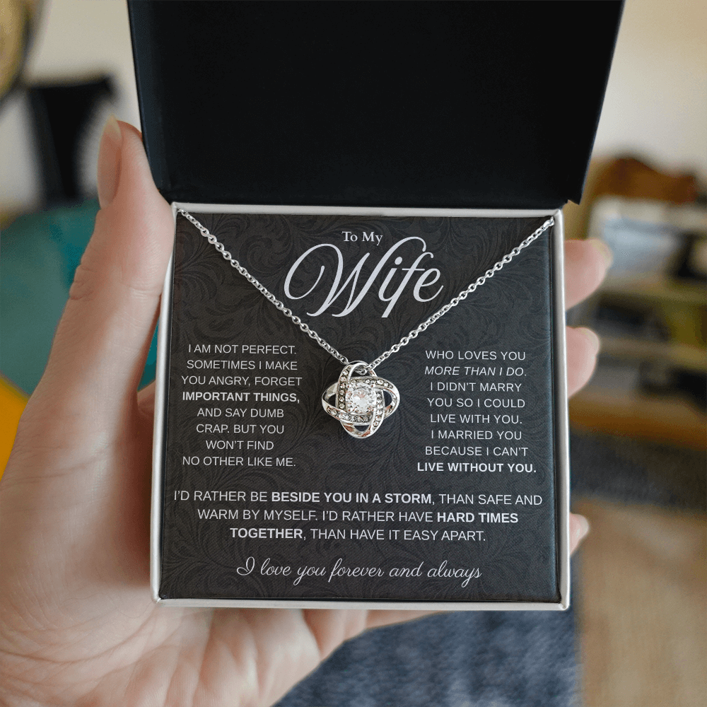 To My Wife from Husband | Love Knot