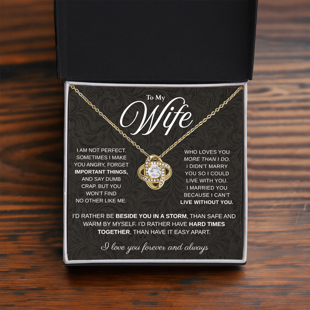To My Wife from Husband | Love Knot