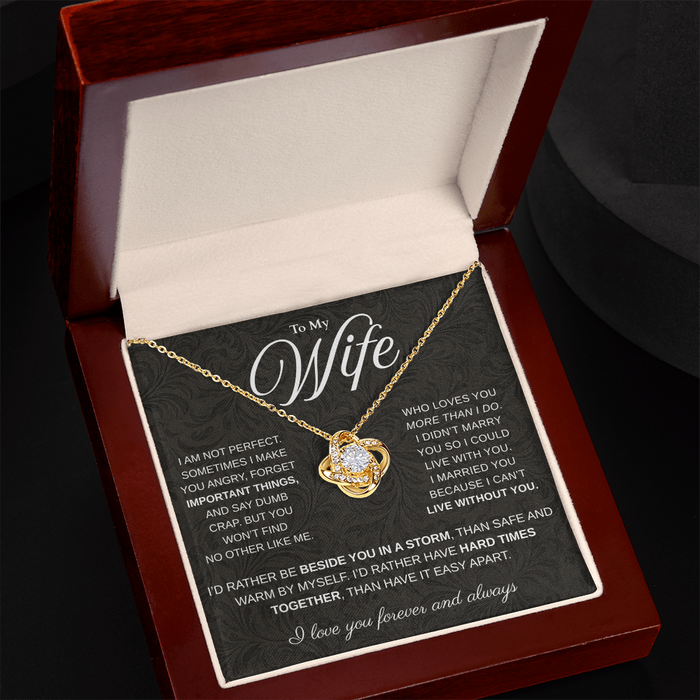 To My Wife from Husband | Love Knot