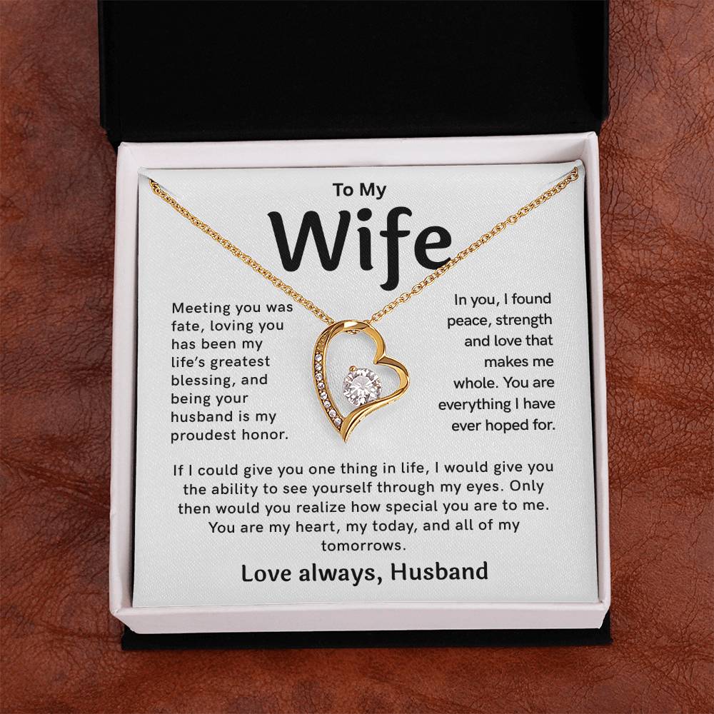 To My Wife from Husband