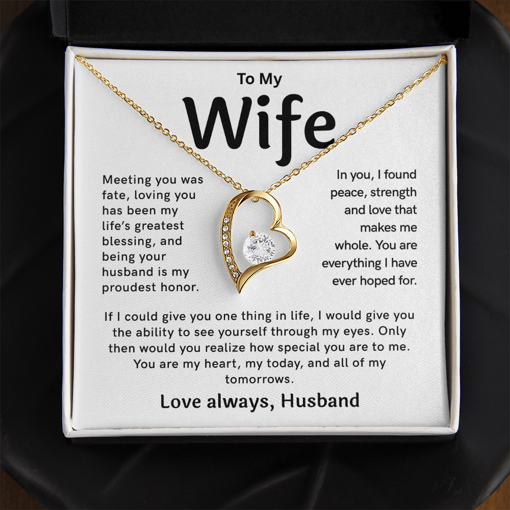 To My Wife from Husband
