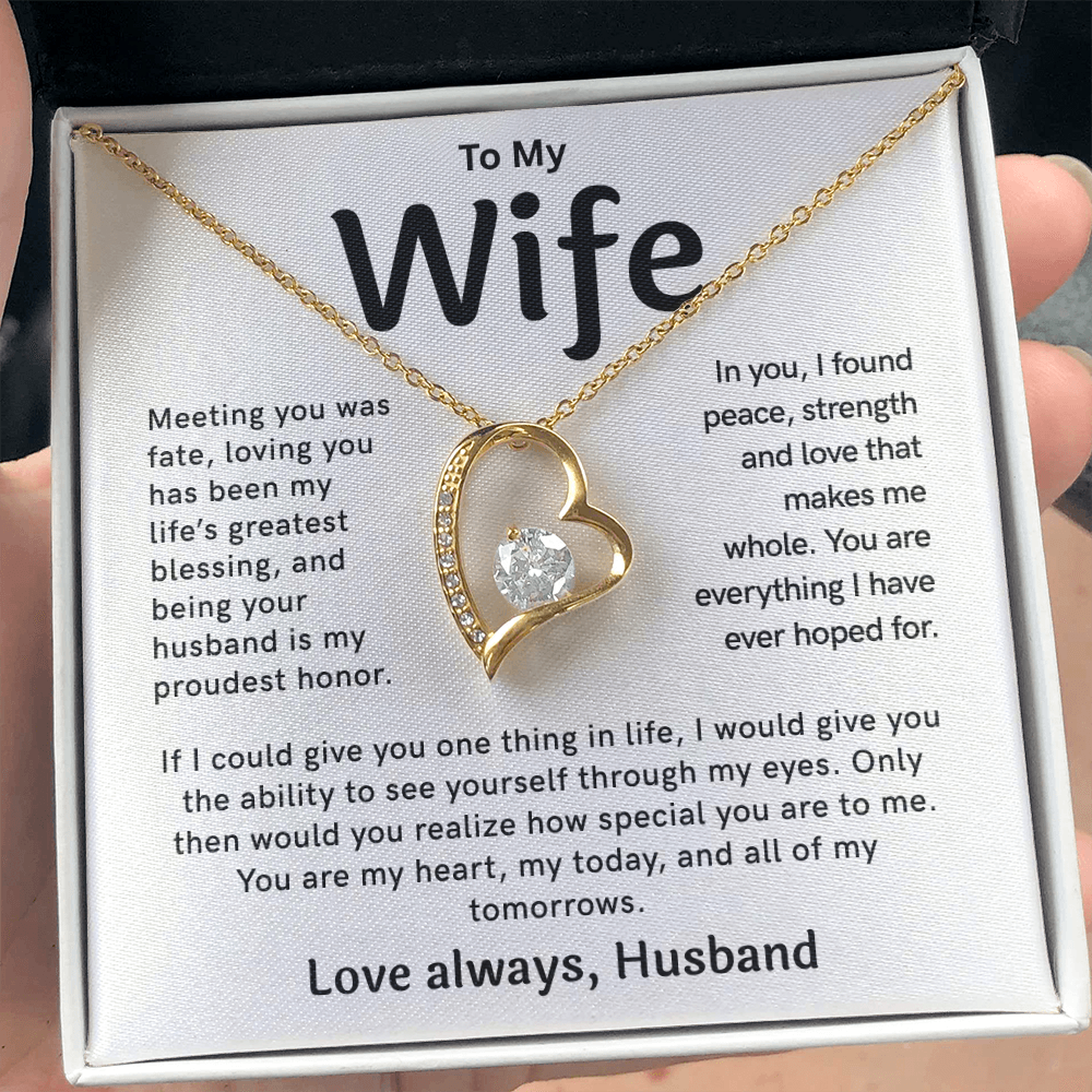To My Wife from Husband