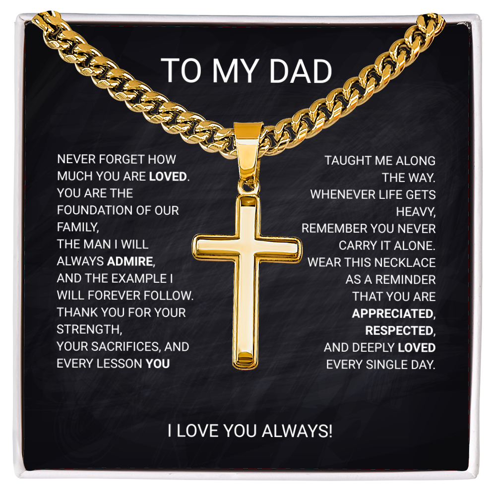 Gift For Dad | Cuban Cross