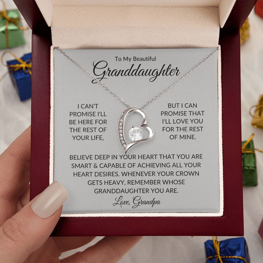 To My Beautiful Granddaughter | Believe In Your Heart