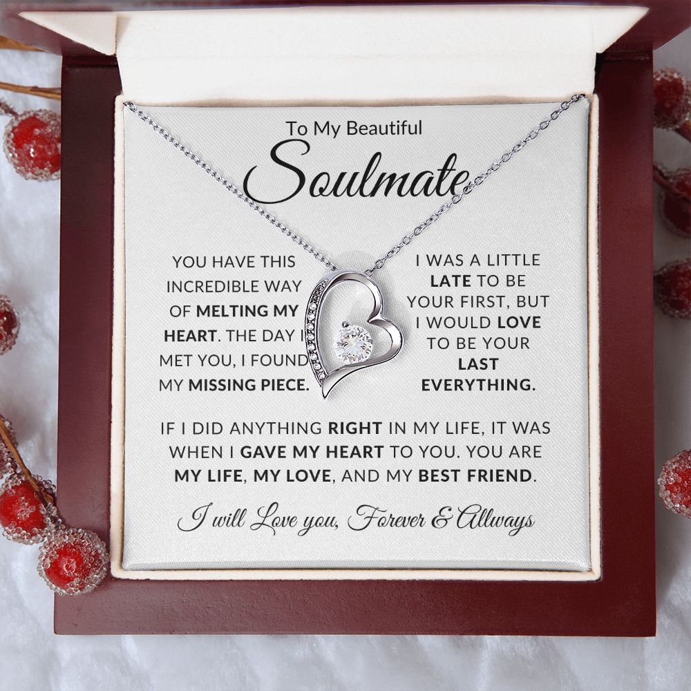 To My Soulmate | I Was a Little Late