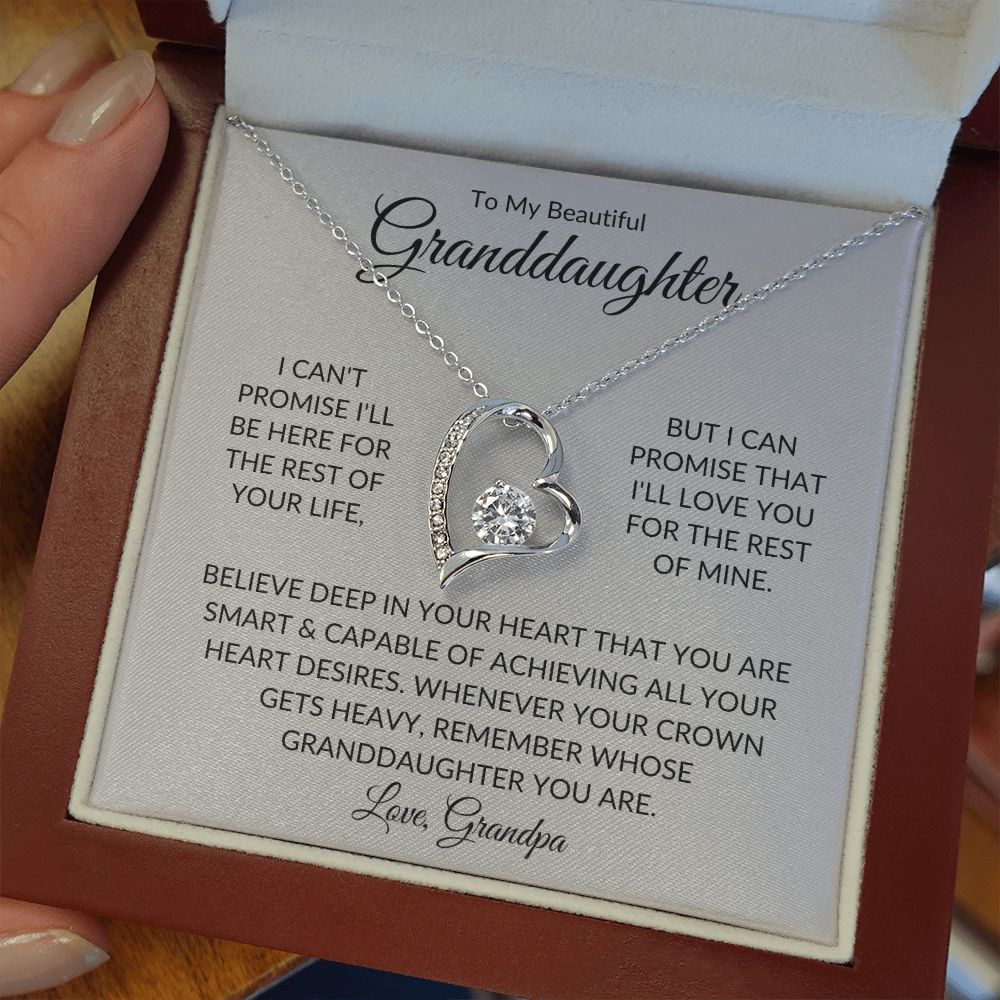 To My Beautiful Granddaughter | Believe In Your Heart