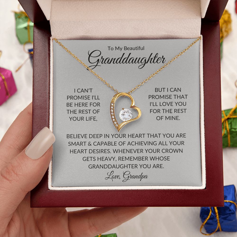 To My Beautiful Granddaughter | Believe In Your Heart