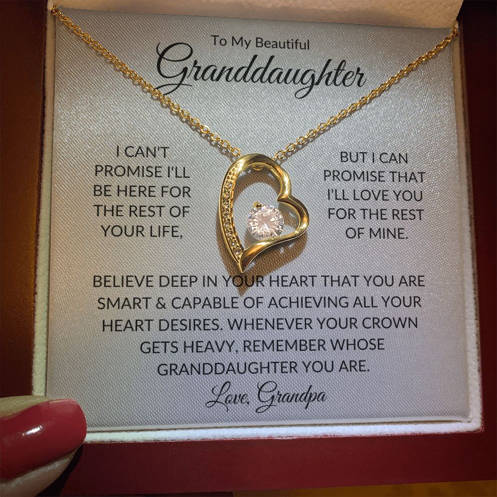 To My Beautiful Granddaughter | Believe In Your Heart