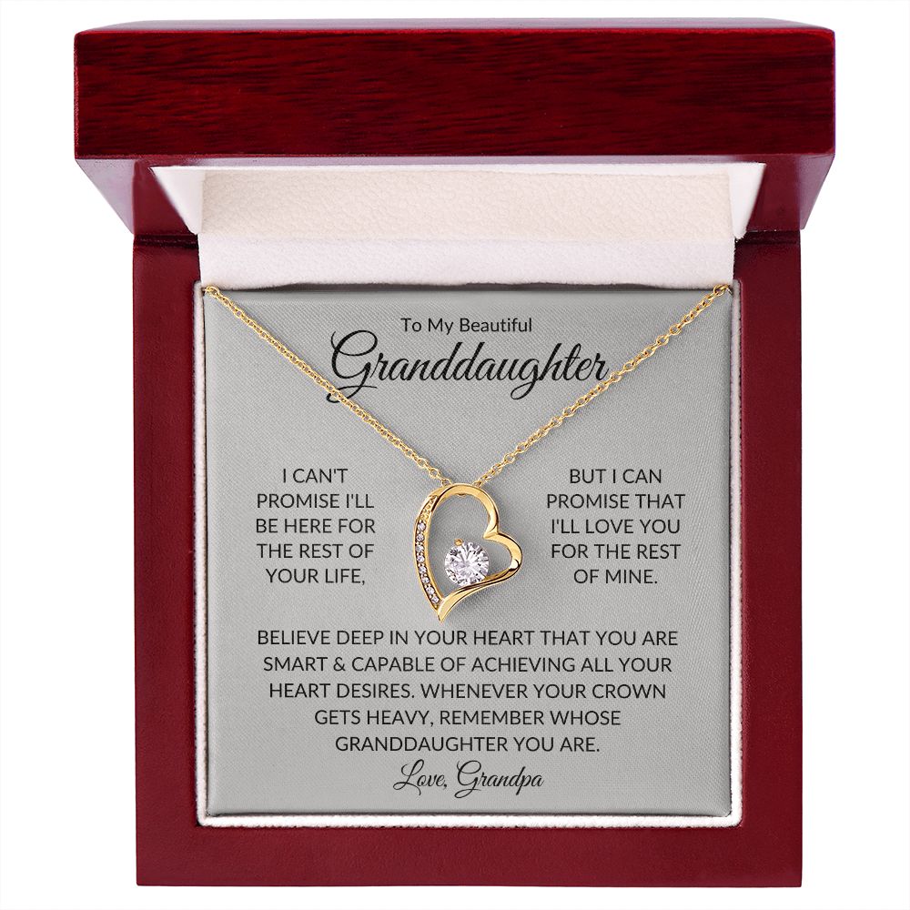 To My Beautiful Granddaughter | Believe In Your Heart