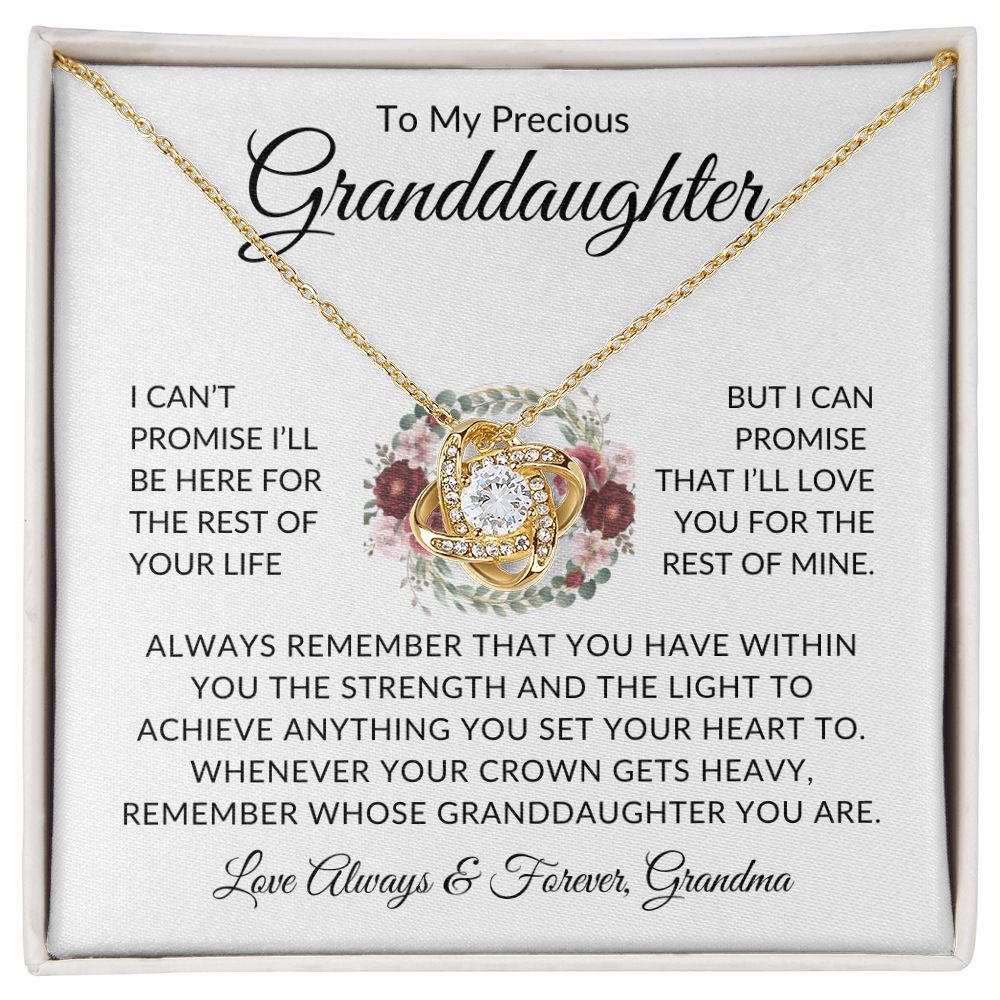 To My Precious Granddaughter | Love Grandma