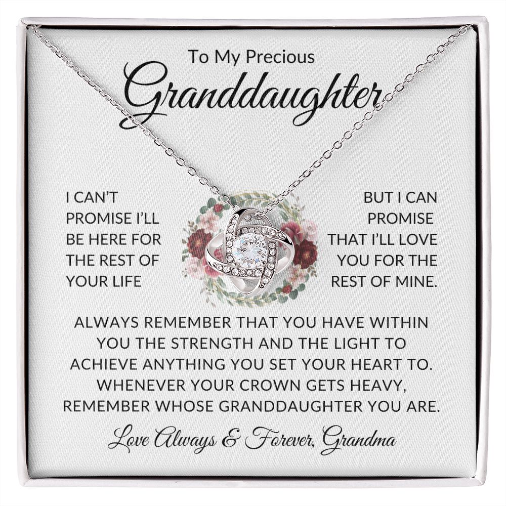 To My Precious Granddaughter | Love Grandma