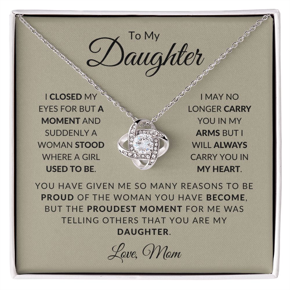 To My Daughter | I Closed My Eyes