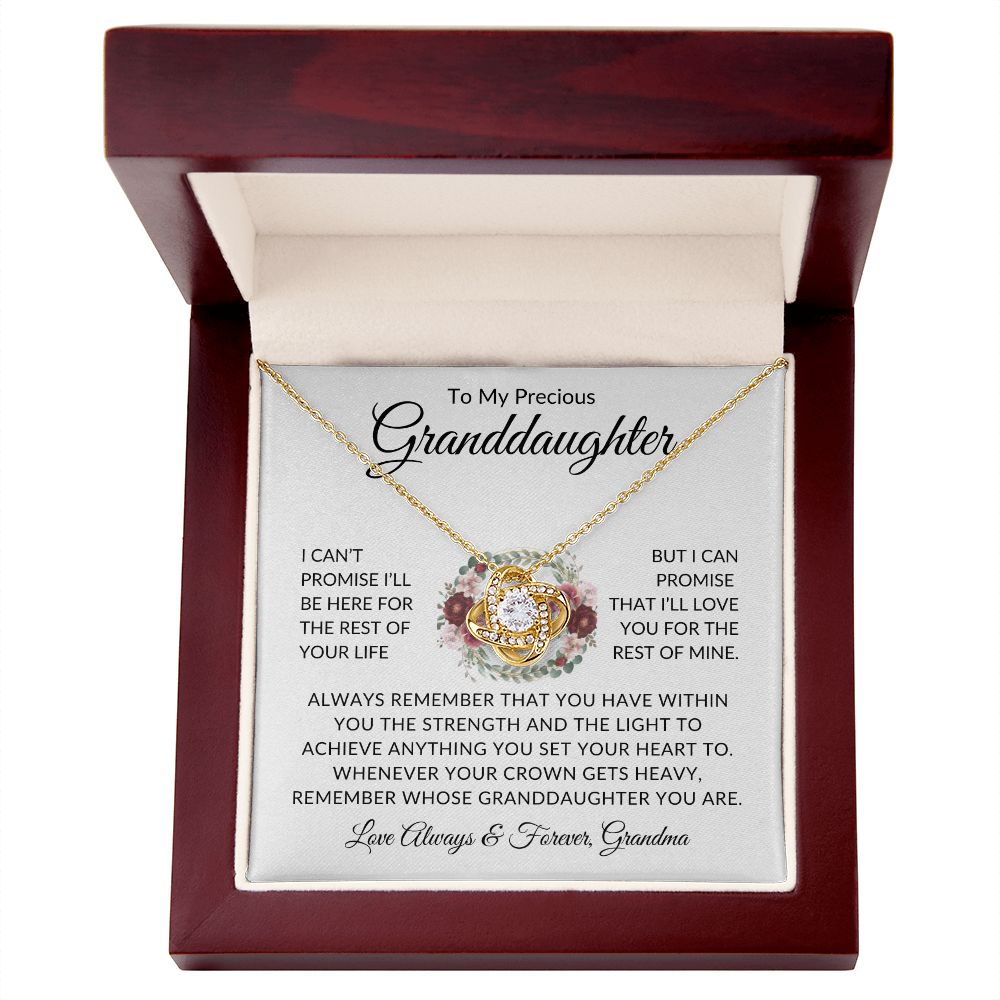 To My Precious Granddaughter | Love Grandma