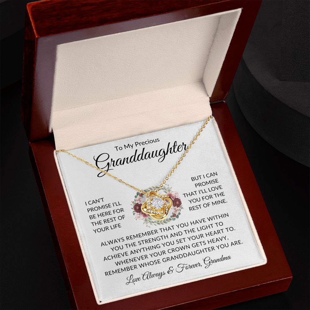 To My Precious Granddaughter | Love Grandma