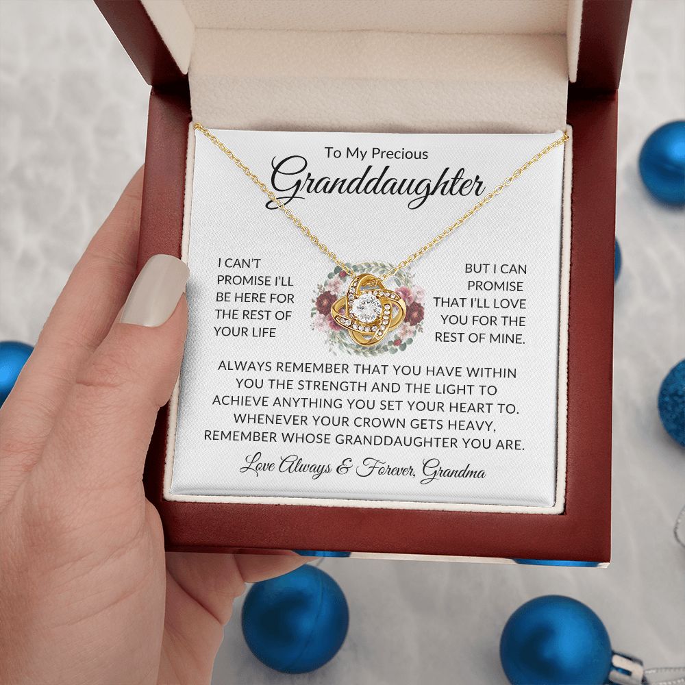 To My Precious Granddaughter | Love Grandma