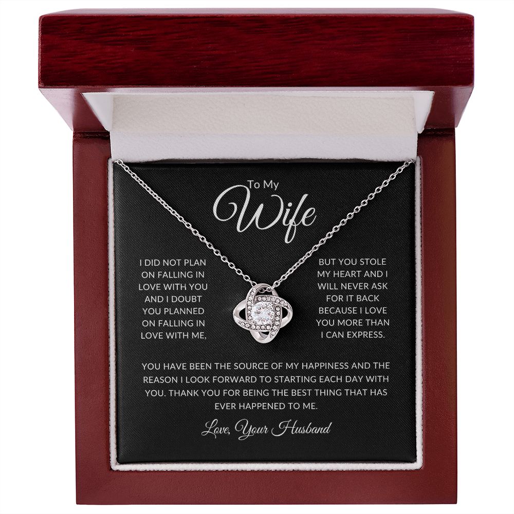 To My Wife | You Stole My Heart | Love Knot