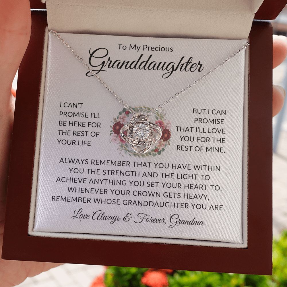 To My Precious Granddaughter | Love Grandma