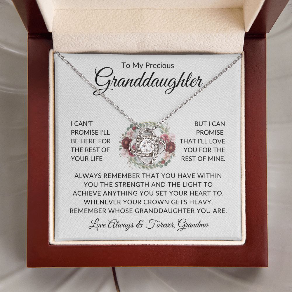 To My Precious Granddaughter | Love Grandma