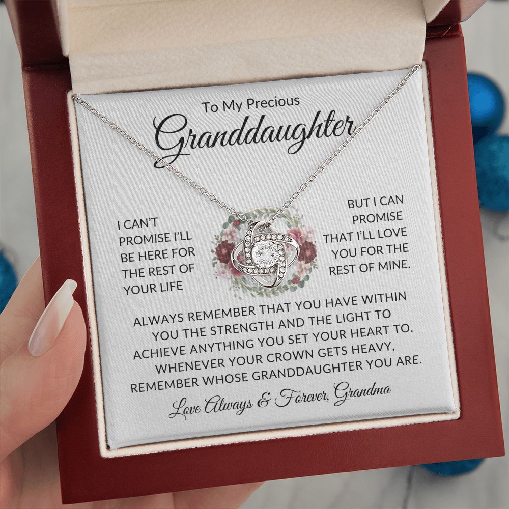 To My Precious Granddaughter | Love Grandma