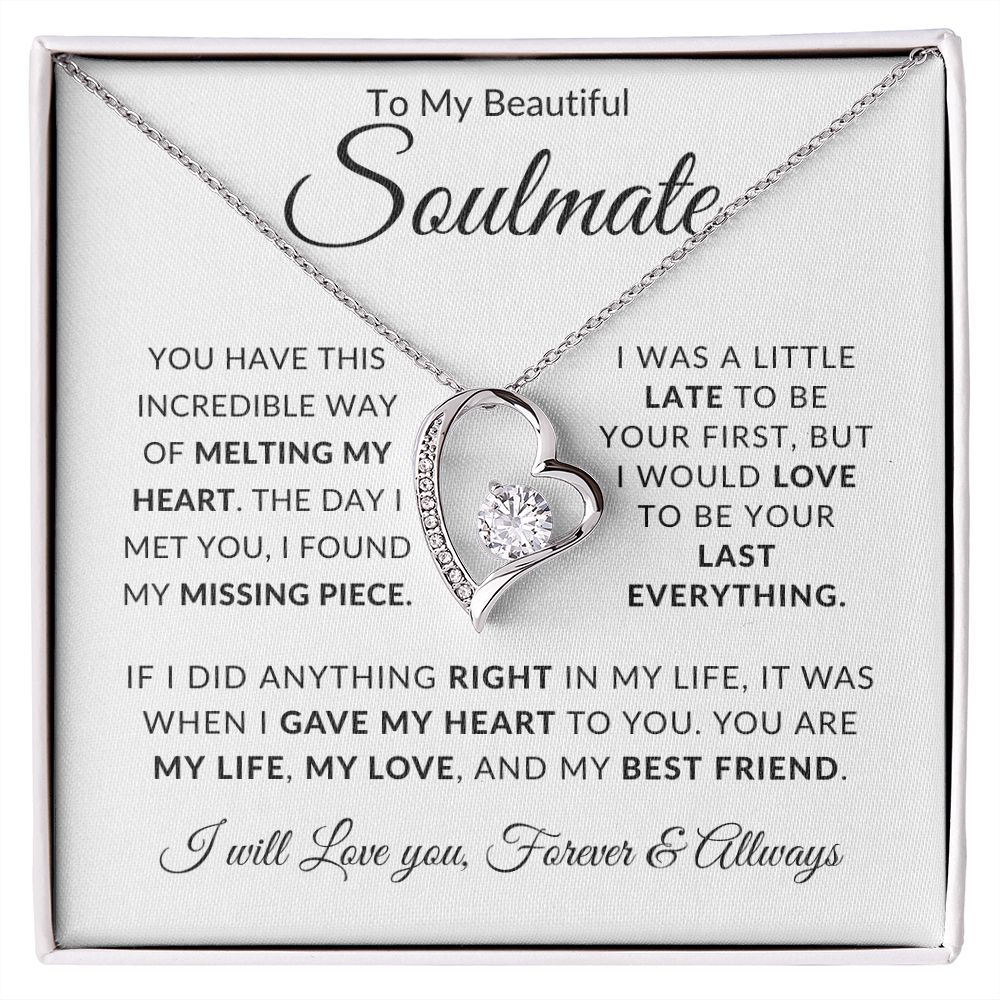 To My Soulmate | I Was a Little Late