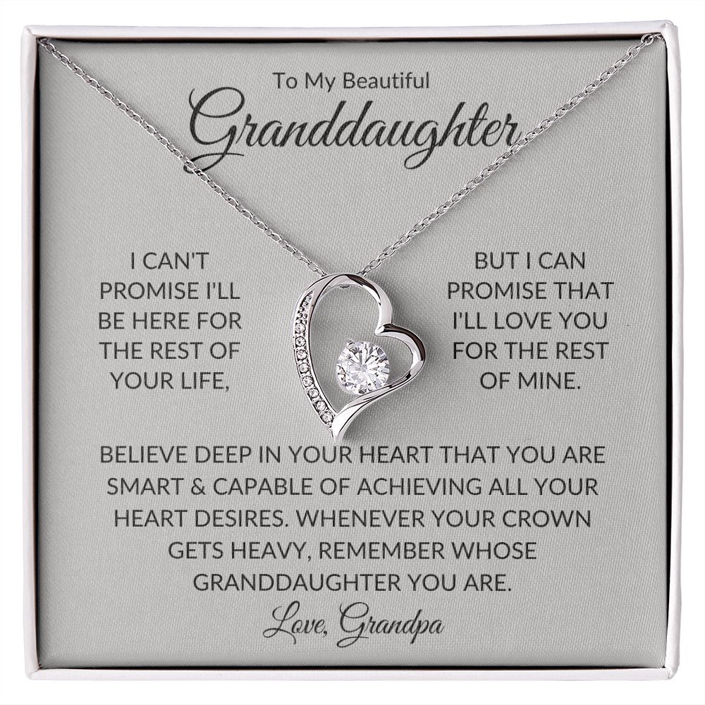 To My Beautiful Granddaughter | Believe In Your Heart