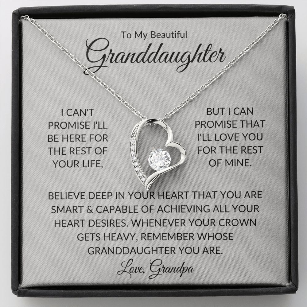To My Beautiful Granddaughter | Believe In Your Heart