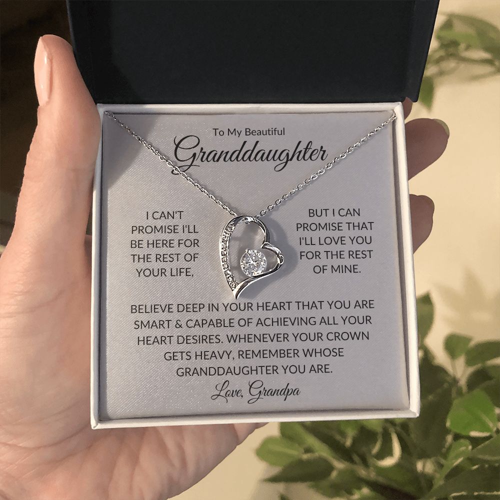To My Beautiful Granddaughter | Believe In Your Heart