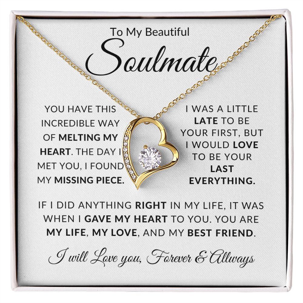 To My Soulmate | I Was a Little Late