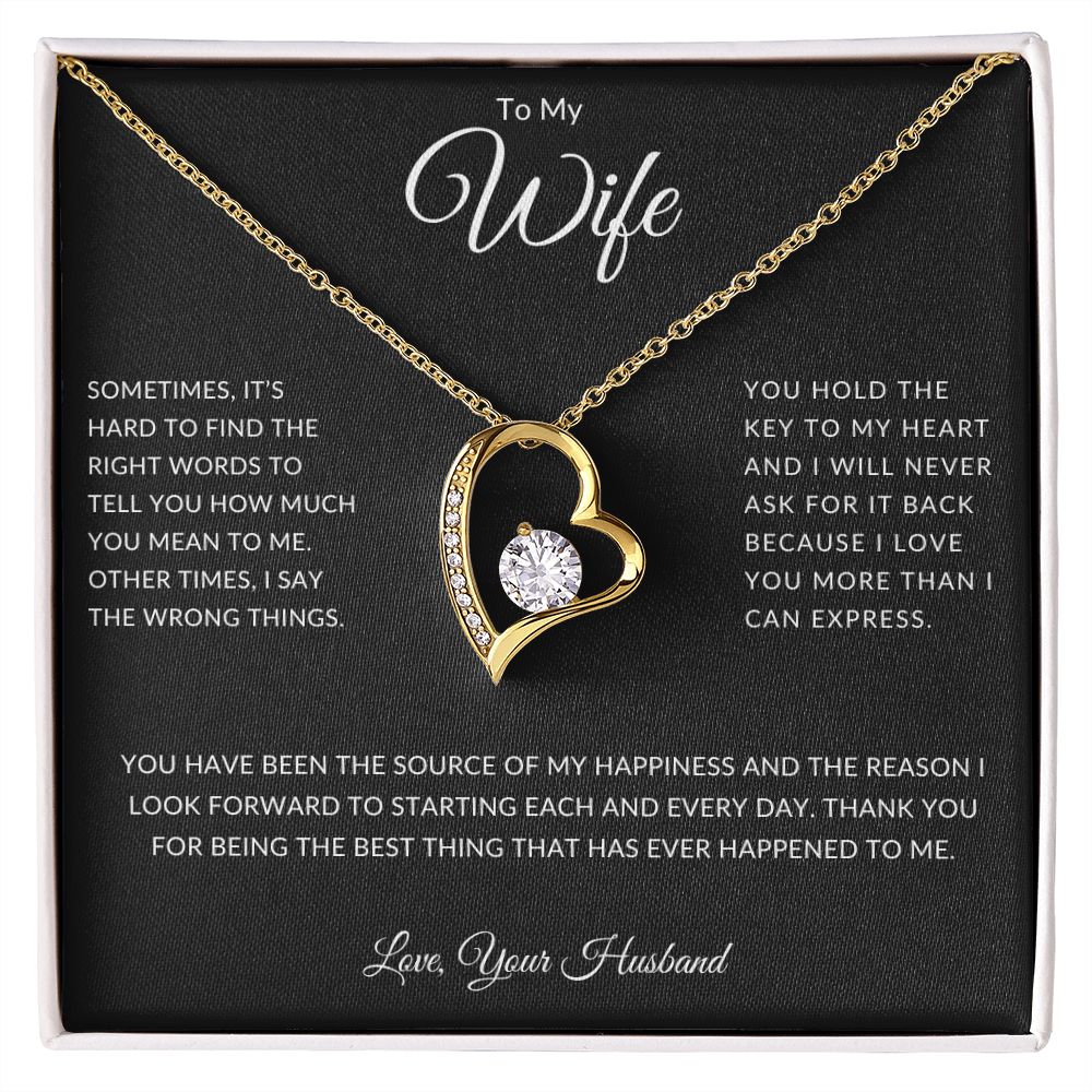 To My Wife | Key To My Heart