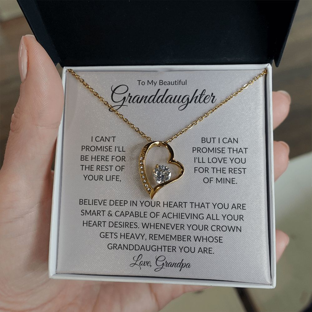To My Beautiful Granddaughter | Believe In Your Heart