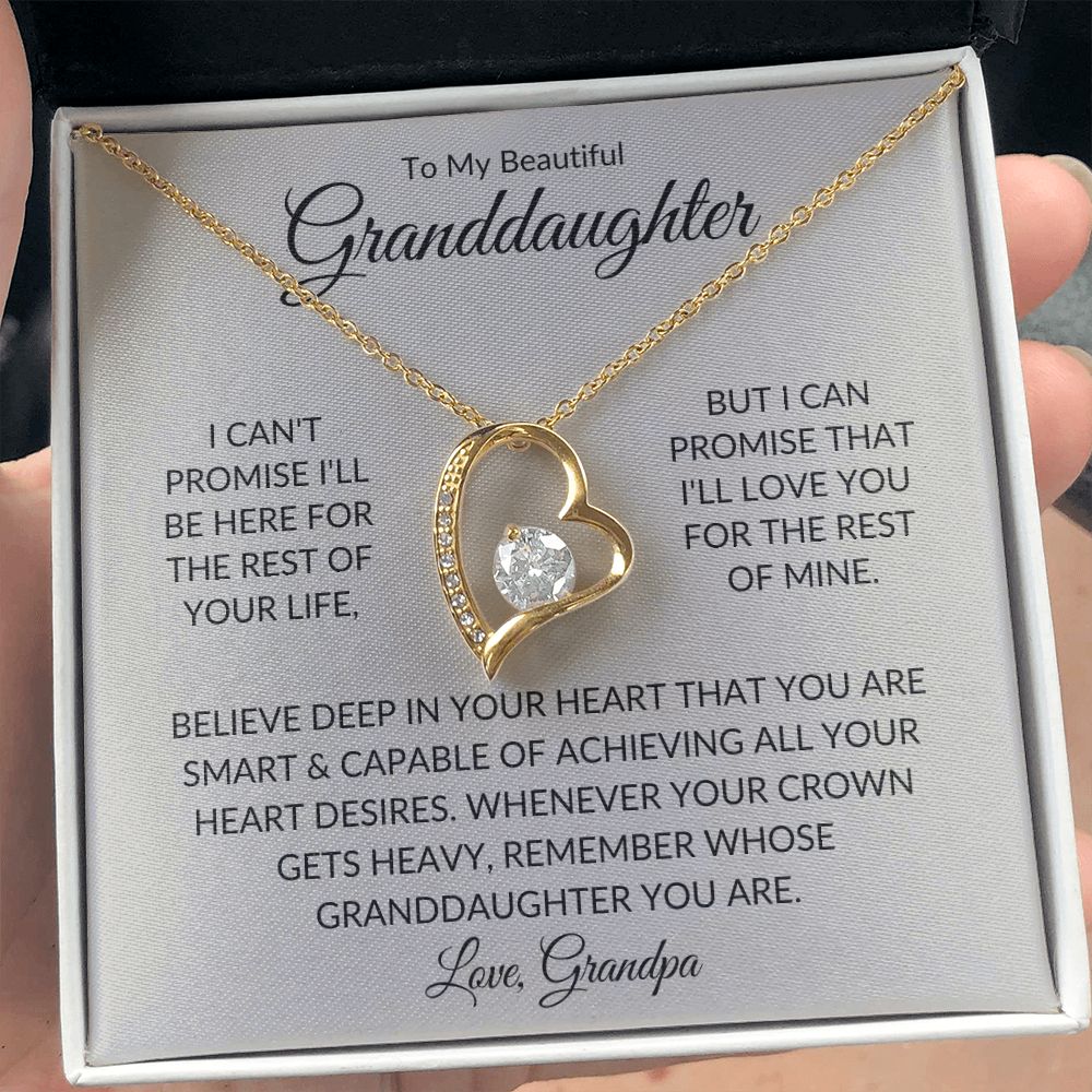 To My Beautiful Granddaughter | Believe In Your Heart